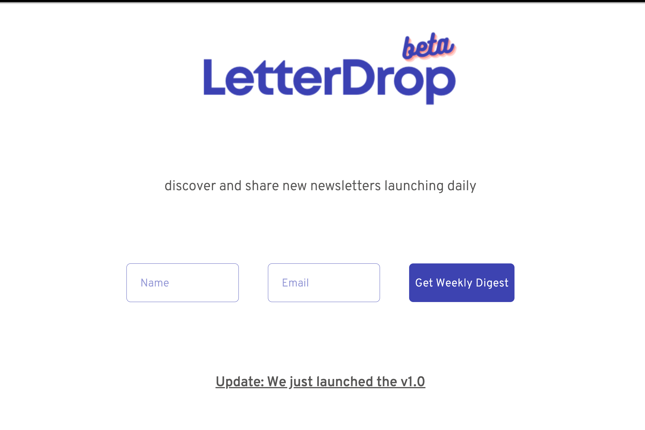 Letter Drop