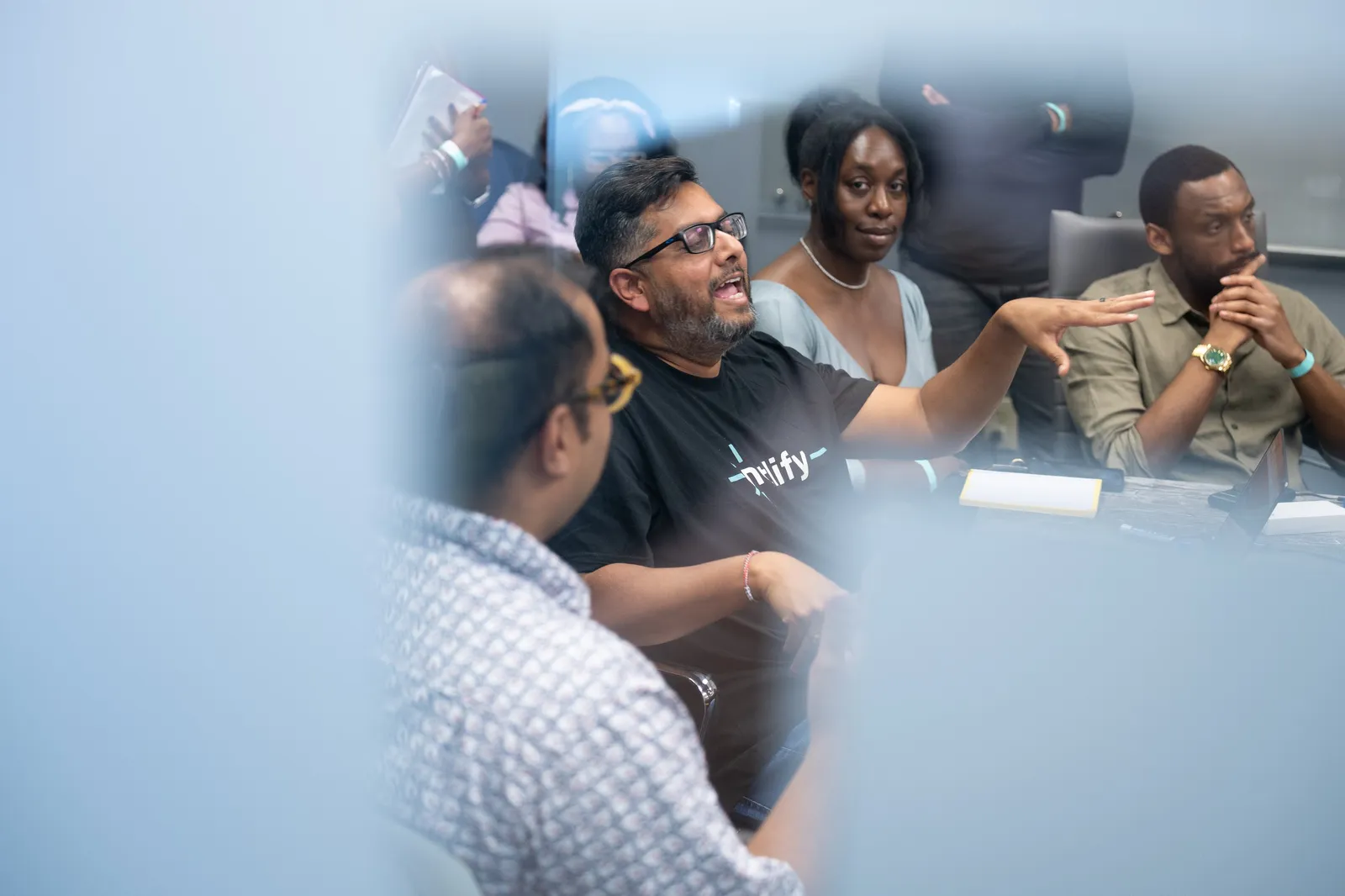 Karthik Puvvada speaking at Atlanta Tech Week