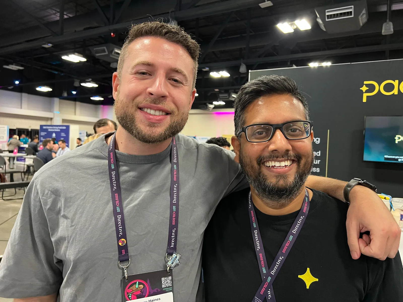 Karthik Puvvada with Corey Haines in Austin