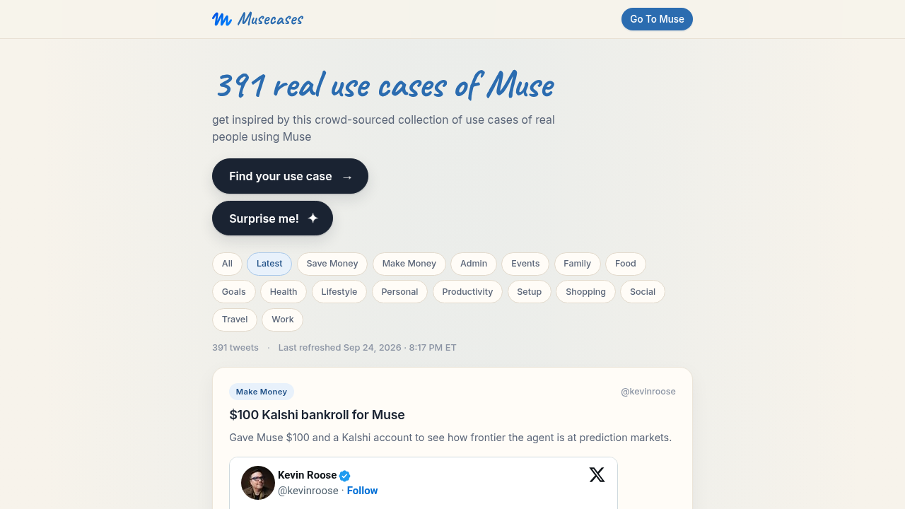 Musecases