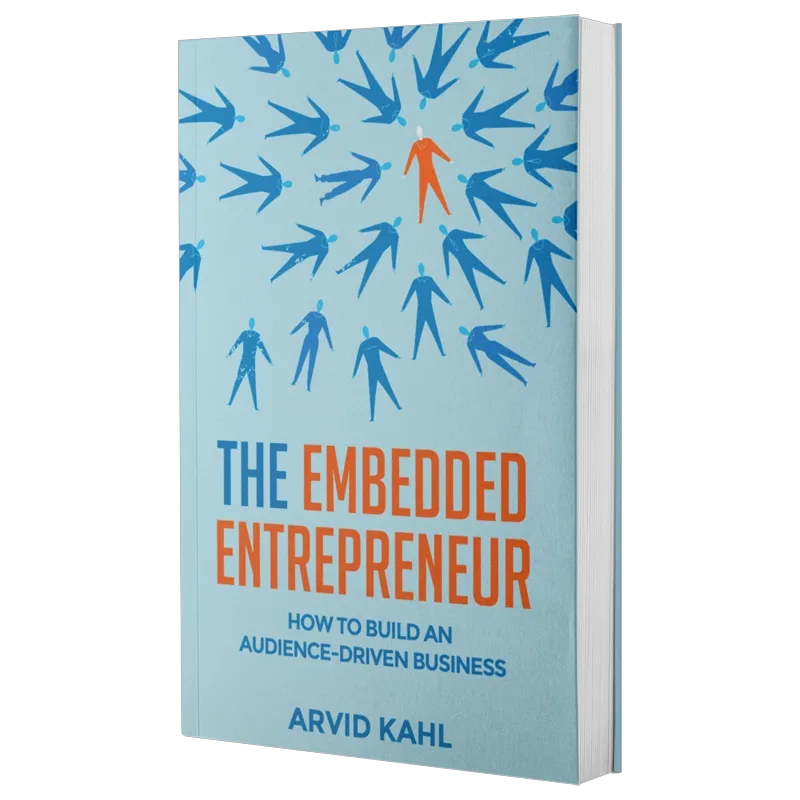 The Embedded Entrepreneur book cover